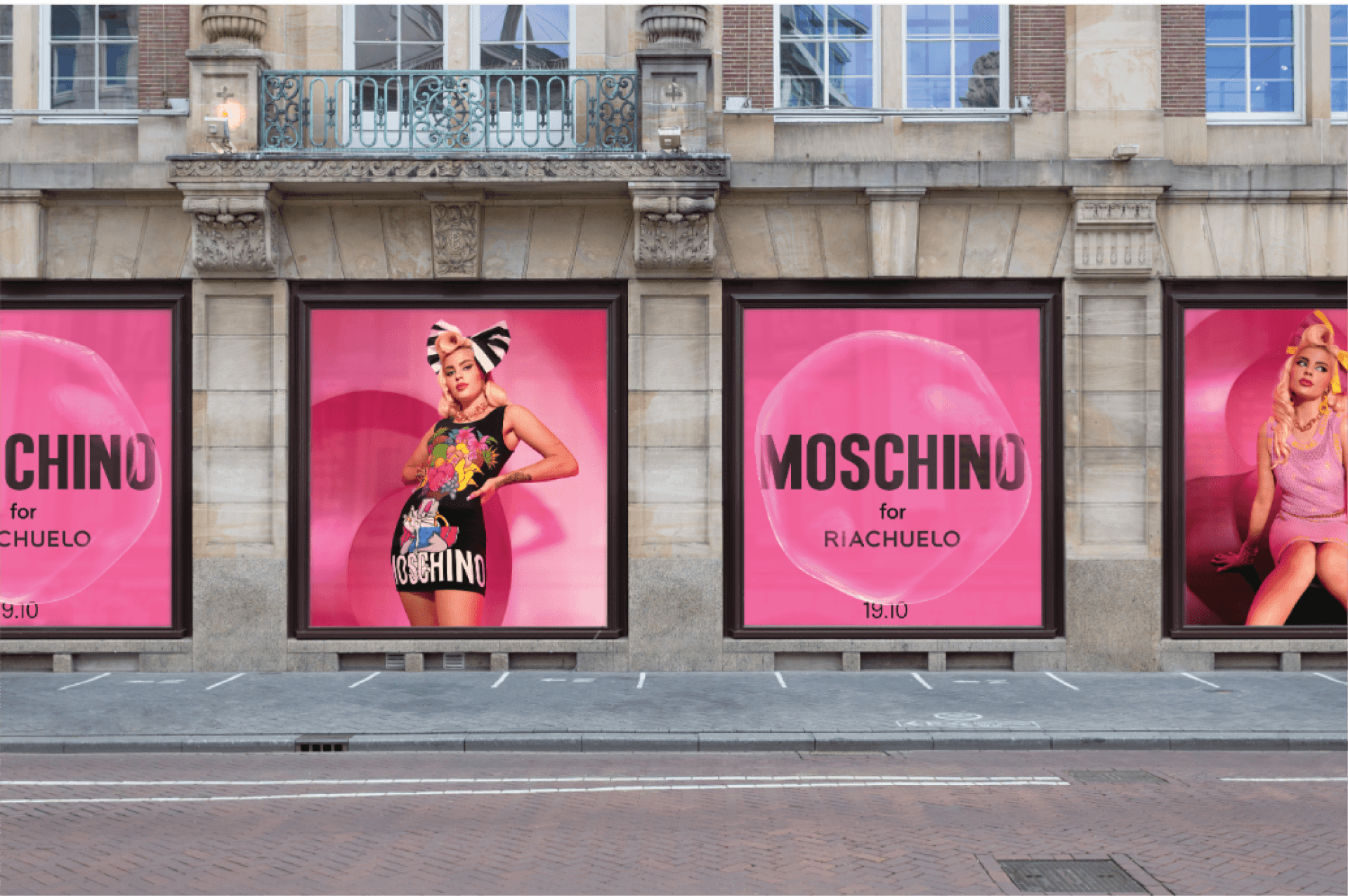 Riachuelo Moschino street publicidade